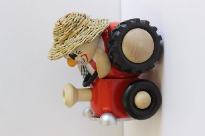 Kugelräucherfigur Bauer im Traktor-8570
