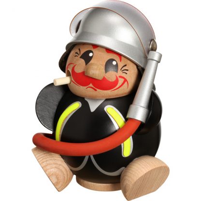 Kugelräucherfigur Feuerwehrmann-0