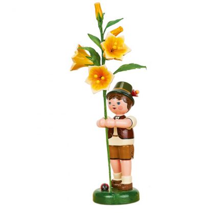 Blumenkind Junge mit Lilie-0