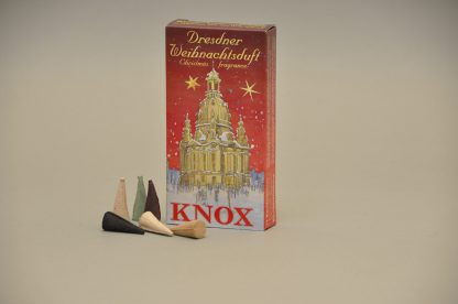 Original KNOX Räucherkerzen - Dresdner Weihnachtsduft rot-0