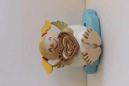 Kugelräucherfigur Engel mit Lebkuchen-8641